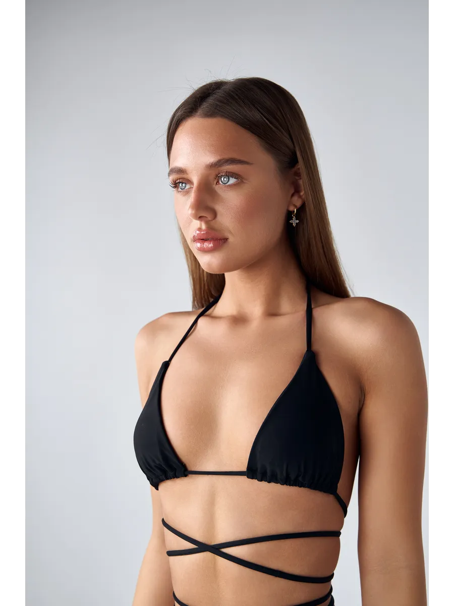 Azura | Swimsuit with triangle ties